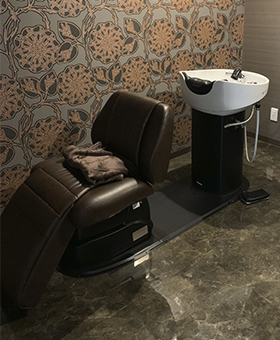 ヘッドスパが自慢のサロン